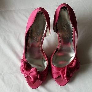 Hot Pink Formal Shoe